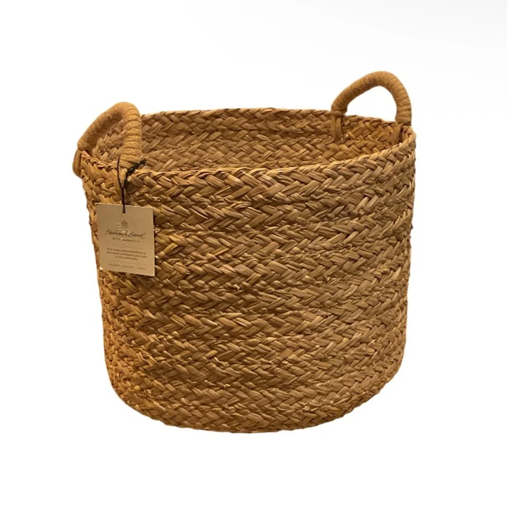 Large Braided Grass Storage Basket - Hearth & Hand™ with Magnolia